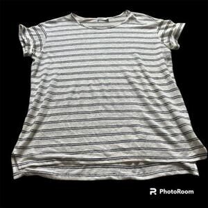 Vince striped linen shirt